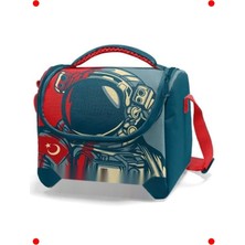 MarkEntegra Astronot Desenli Erkek Çocuk Beslenme Çantası