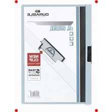 MarkEntegra Mavi Renkli Belge Klipsi, 30 Yaprak Kapasiteli