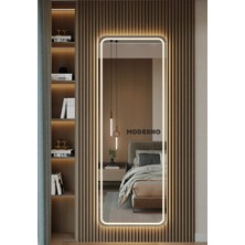 L' Capo Mdrno Gün Işığı Led'li Lazer Kumlamalı Lavabo & Banyo Aynası (Dokunmatik Sensörlü) MDRNNO31, 40 x 70