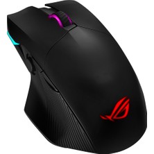 Asus Rog Chakram Rgb Qi Şarj Ve Yan Joystıck Üç Modlu Bağlantı Kablolu/2.4Ghz/Bluetooth 16000 Dpı Sensör Vidasız Manyetik Tuşlar Ve Kapak Aura Sync