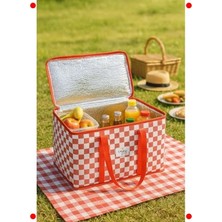 MarkEntegra Büyük Boy Isı Yalıtımlı Termo Piknik Çantası - 15 Lt