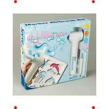 MarkEntegra Hava Püskürtme Sanat Kiti ve 12 Keçeli Kalem