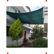 MarkEntegra %95 Gölleme Filesi - Yeşil, Şeritli, Halkalı - 3X100M