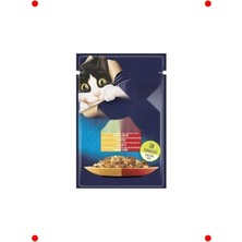 MarkEntegra Kedi Yaş Mama: Sığır & Tavuklu Çifte Lezzet (26X85G)