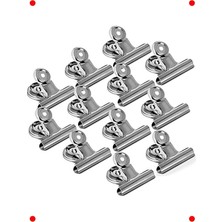 MarkEntegra 12 Adet Mıknatıslı Mandallı Buzdolabı Magnet Tutucu