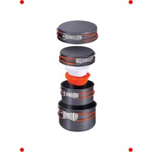 MarkEntegra Anodize Kamp Aile Tencere Seti