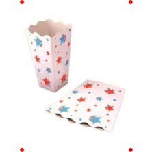 MarkEntegra Büyük Boy Karton Mısır Kovası - 100 Adet Parti Seti