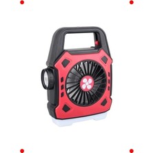 MarkEntegra Şarjlı Fanlı Kamp Lambası - Taşınabilir & Çok Fonksiyonlu