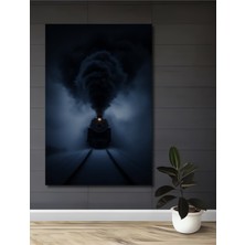 Teona Ahşap Buharlı Lokomotif Gızemlı Sanat Ev,antre,salon,ofis,mutfak,yatak Odası Tablosu