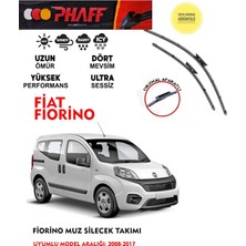 Phaff Fiat Fiorino Ön Muz Silgeç Sileceği Takımı 2015 Model Araca Özel Aparat