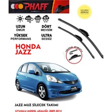 Phaff Honda Jazz Muz Silgeç Takımı 2009 Model Araca Özel Aparat
