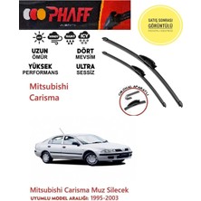 Phaff Mitsubişi Carisma Silgeç Sileceği Seti 2003 Model Araca Özel Aparat