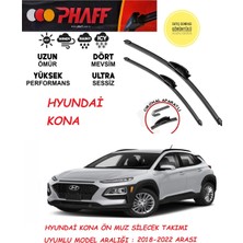 Phaff Hyundai Kona Muz Silgeç Sileceği 2017 Model Araca Özel Aparat