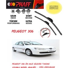 Phaff Peugeot 306 Silgeç Sileceği Silgeç Silgi 1995 Model Araca Özel Aparat