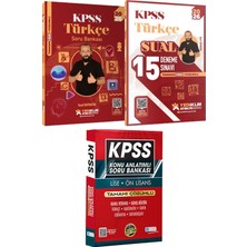 Yediiklim Yayınları 2026 Kpss Atölye Serisi Türkçe Soru ve Sual 15 Deneme - Lise Önlisans Konu Ant. Soru