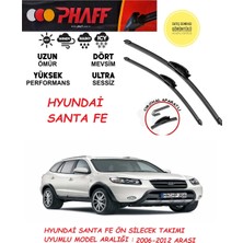 Phaff Hyundai Santafe Ön Silgeç Sileceği Takımı 2006 Model Araca Özel Aparat