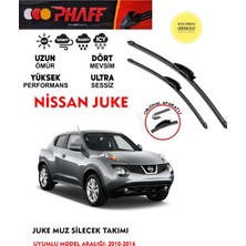 Phaff Nissan Juke Silgeç Sileceği Takımı 2010-2016 Arası Araca Özel