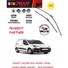 Phaff Peugeot Partner Ön Silgeç Sileceği Takımı 2011 Model Araca Özel Aparat