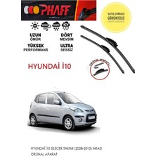Phaff Hyundai I10 Uyumlu Silgeç Sileceği Takımı 2014 Model Araca Özel Aparat