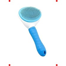 MarkEntegra Otomatik Temizlenen Evcil Hayvan Tüy Fırçası - Mavi