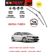 Phaff Skoda Fabia Silgeç Sileceği Takımı 2017 Model Araca Özel Aparat
