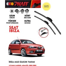 Phaff Seat Ibiza Silgeç Sileceği Takımı 2004 Model Araca Özel Aparat