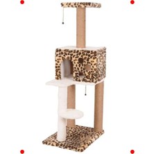 MarkEntegra Leopar Desenli Kedi Tırmalama Tahtası - Nemrut Model