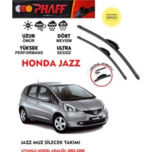 Phaff Honda Jazz Silgeç Silgeç Sileceği Takımı (2002-2008)