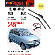 Phaff Hyundai Atos Silgeç Sileceği Takımı 2003 Model Araca Özel Aparat