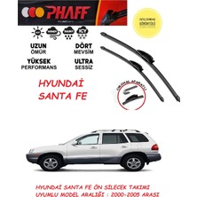 Phaff Hyundai Santa Fe Ön Silgeç Sileceği Takımı 2005 Model Araca Özel Aparat
