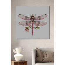 Teona Ahşap Büyülü Yaban Gülü Yüksek Detaylı Kelebek Baskı Ahşap Dekoratif Ev,antre,salon,ofis,mutfak Tablo