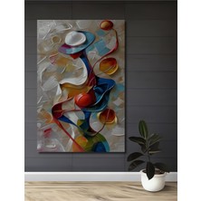 Teona Ahşap Gızemlı Kadın Portresi Yağlı Boya Görünümlü Ahşap Dekoratif Ev,antre,salon,ofis,mutfak Tablo