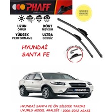 Phaff Hyundai Santafe Ön Silgeç Sileceği Takımı 2007 Model Araca Özel Aparat