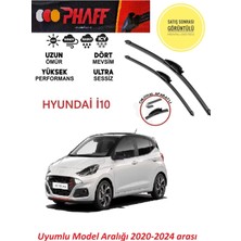 Phaff Hyundai I10 Ön Muz Silgeç Sileceği Takımı 2020-2024 Arası Araca Özel Aparat