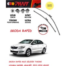 Phaff Skoda Rapid Ön Muz Silgeç Sileceğitakımı 2014 Model Araca Özel Aparat