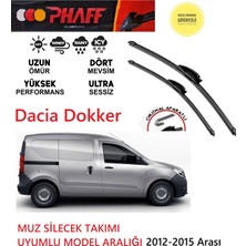Phaff Dacia Dokker 2012-2015 Arası Silgeç Sileceği Araca Özel Aparat