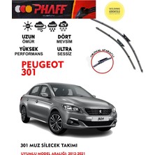 Phaff Peugeot 301 Silgeç Sileceği 12 15 16 Motor 2012-2021 Arası Uyumlu Araca Özel Aparat