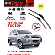 Phaff Hyundai Tucson Silgeç Sileceği 2009 Model Araca Özel Aparat