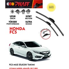 Phaff Honda Civic Fc5 Silgeç Sileceği Takımı 2017-2021 Arası Araca Özel Aparat