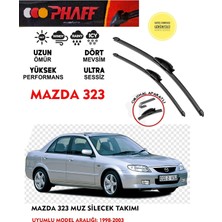 Phaff Mazda 323SILGEÇ Sileceği Takımı 2002 Model Araca Özel Aparat