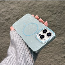 KumOziShop iPhone 15 Promax Uyumlu Simli Magsafe Özellikli Kılıf