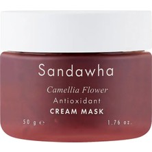 Sandawha Camellia Flower Antioxidant Cream Mask 65 ml Antioksidan Yüz Kremi Maskesi