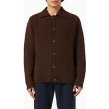Yün Karışımlı Hırka, Minimalist Tasarım ve Modern Erkek Stili