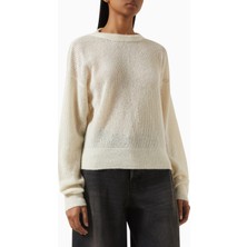 Haikure Blair Knit Sweater, Modern Açık Sırt Detaylı Kadın Triko Kazak