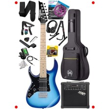 MarkEntegra Hh Elektro Gitar Seti - 25W Amfili, Akçaağaç Klavye