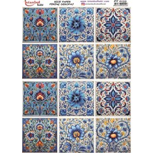 E Hobici Pirinç Dekopaj Kağıdı 30X42CM PT-2133