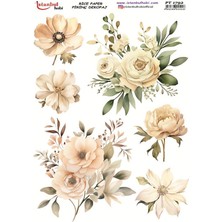 E Hobici Pirinç Dekopaj Kağıdı 30X42CM PT-1792