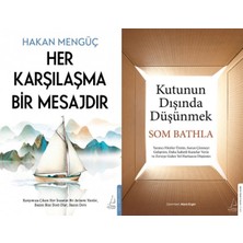 Destek Yayınları Her Karşılaşma Bir Mesajdır ve Kutunun Dışında Düşünmek Hakan Mengüç Som Bathla Ciltsiz