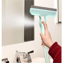 Safestore 4 In 1 Banyo Mutfak Fayans Oto Ayna Çift Taraflı Spreyli Çek Çekli Camsil Fırça Aparatı Su Hazneli