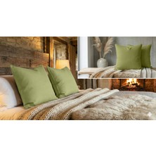 Sabia Soft Touch %100 Pamuk 62 Tel (155 Tc) 70X70 cm Yastık Kılıfı Seti